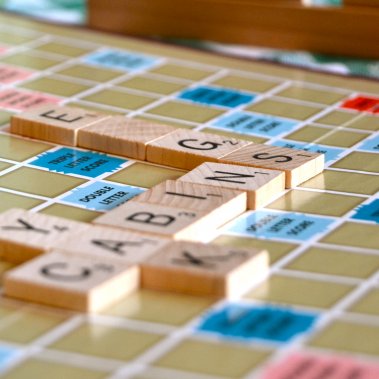 Enjoy scrabble and other board games in your cabin