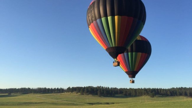 hot air balloons