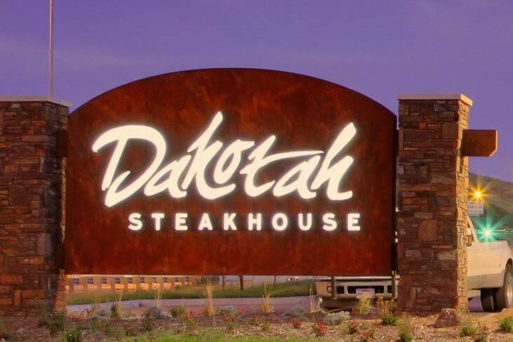 Dakotah Steakhouse Sign