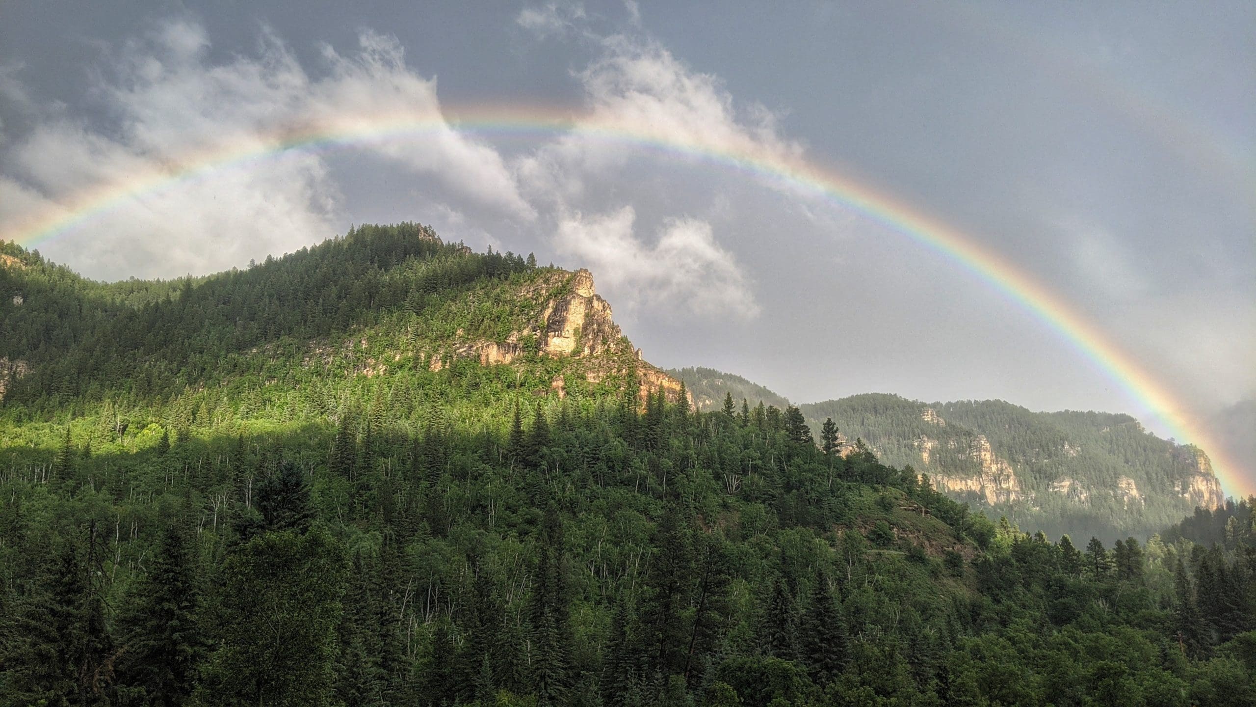 Rainbow over the Black Hills