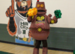 Sprockets mascot visits Hill City High School.